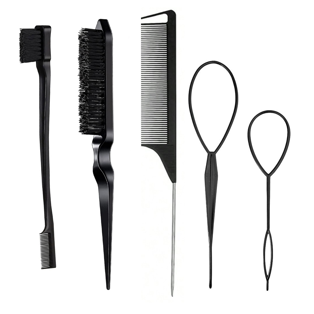 Group Head Brush - 3/5 szt. Narzędzia fryzjerskie Grzebień z