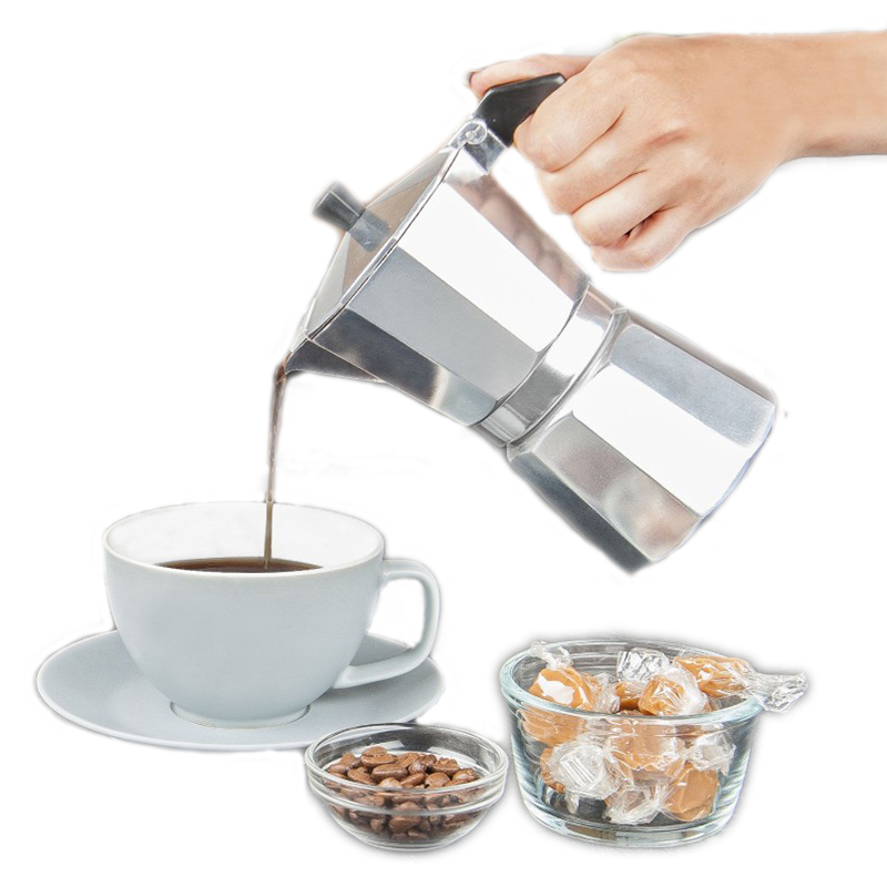 Hero Coffee Equipment - Aluminiowy ekspres do espresso, ekspres do