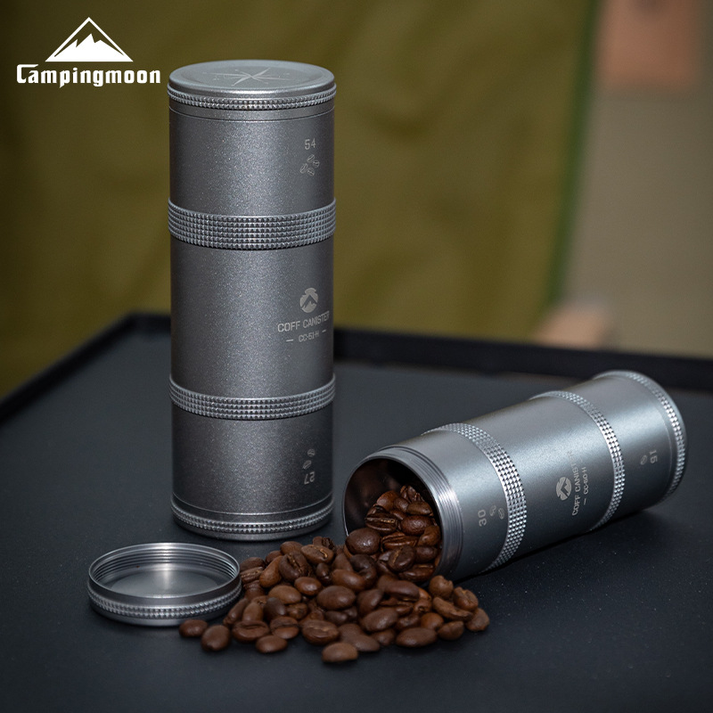 Coffee Equipment For Camping - CAMPINGMOON 1szt Ziarna kawy Puszka podróżna