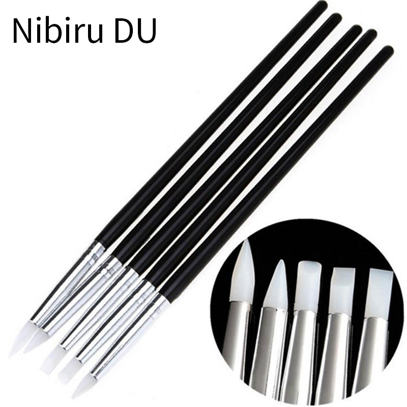 Group Head Brush - 5 sztuk profesjonalny silikonowy pędzel do