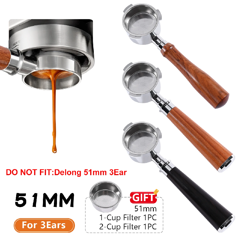 Hero Coffee Equipment - Bezdenny Portafilter do Kawy 51mm do