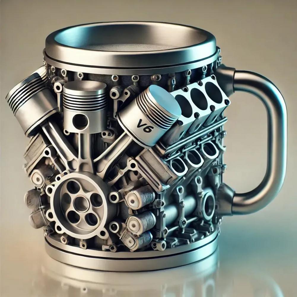 Coffee Equipment For Camping - Kubek 3d Engines Design Kubek ze