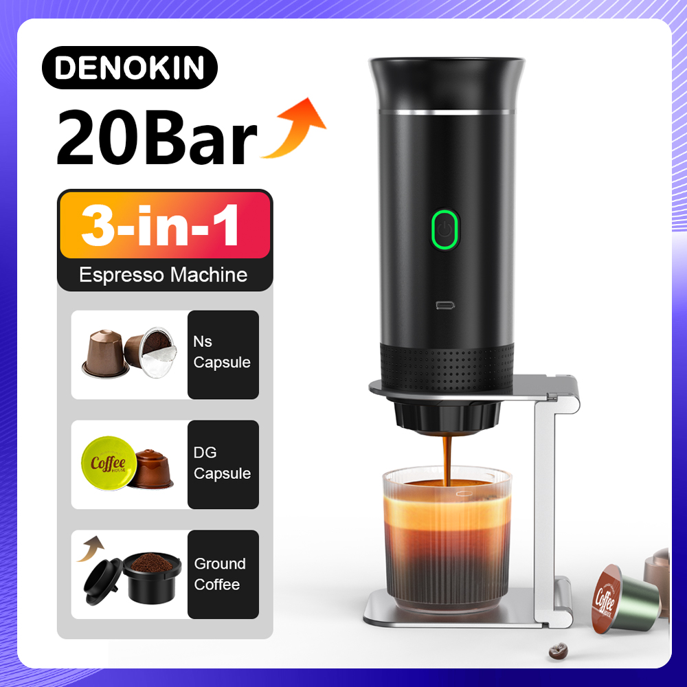 Coffee Equipment For Camping - Bezprzewodowy elektryczny przenośny ekspres do kawy