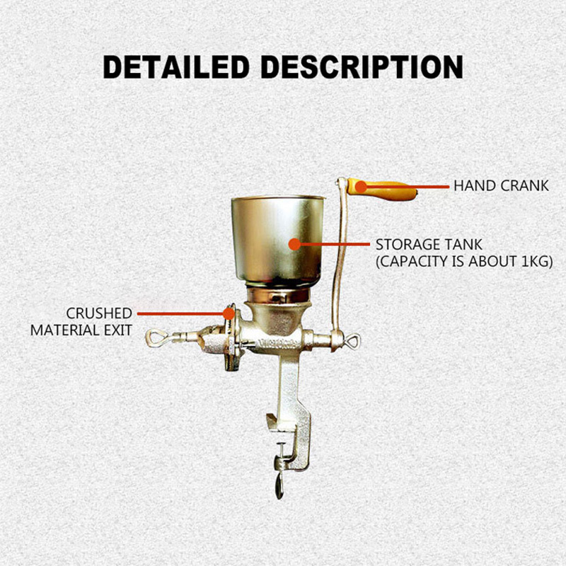 Coffee Equipment Grinder - Profesjonalny młynek do kawy ziarnistej, młynek