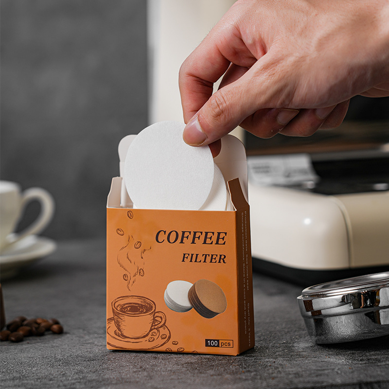Hero Coffee Equipment - 100 szt. Okrągłych Filtrów do Kawy