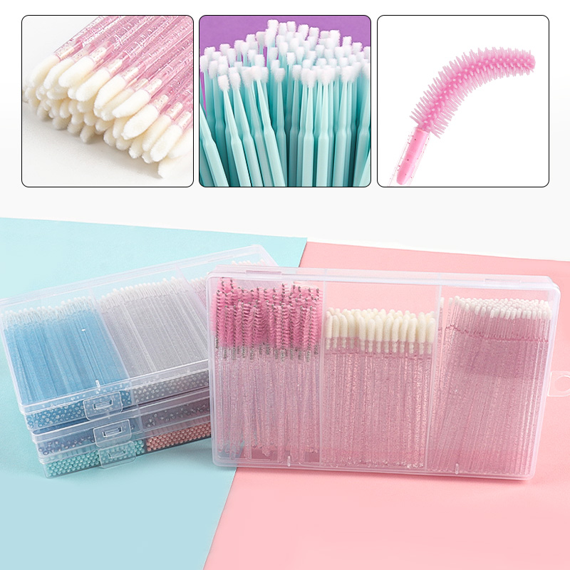 Group Head Brush - Pudełko z 3 przegródkami, przezroczyste, na