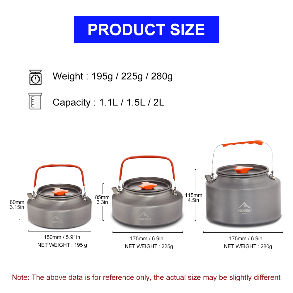Veduea 1.1L 2L1.5L Camping cza – Coffee Equipment For Camping recenzja i cena