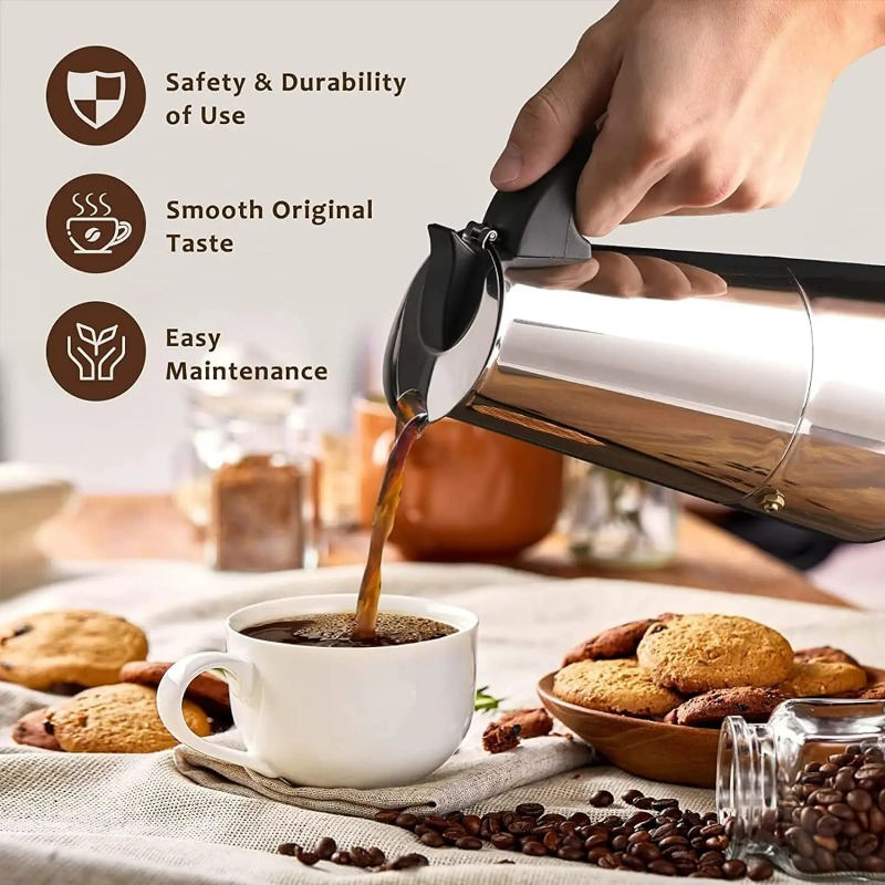 Kawiarka do moka ze stali nier – Hero Coffee Equipment recenzja i cena