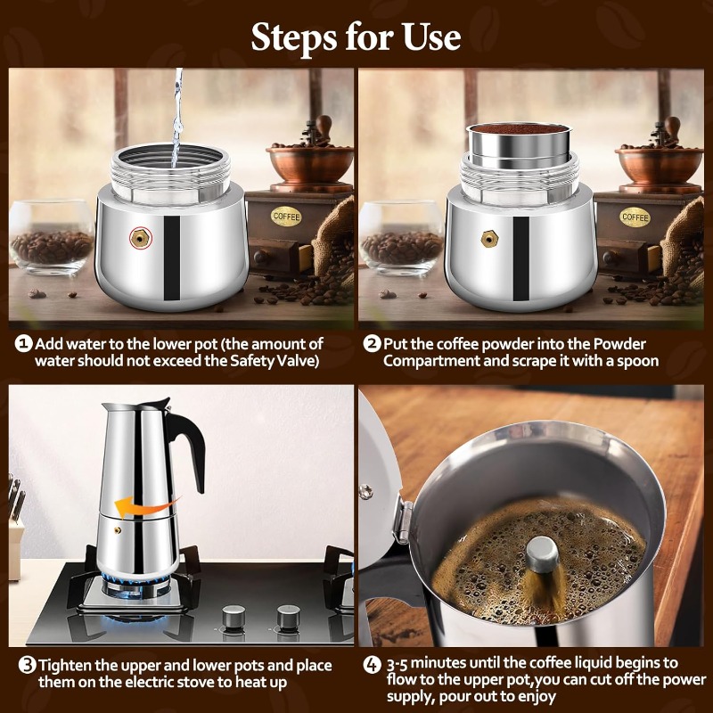 Kawiarka do moka ze stali nier – Hero Coffee Equipment recenzja i cena