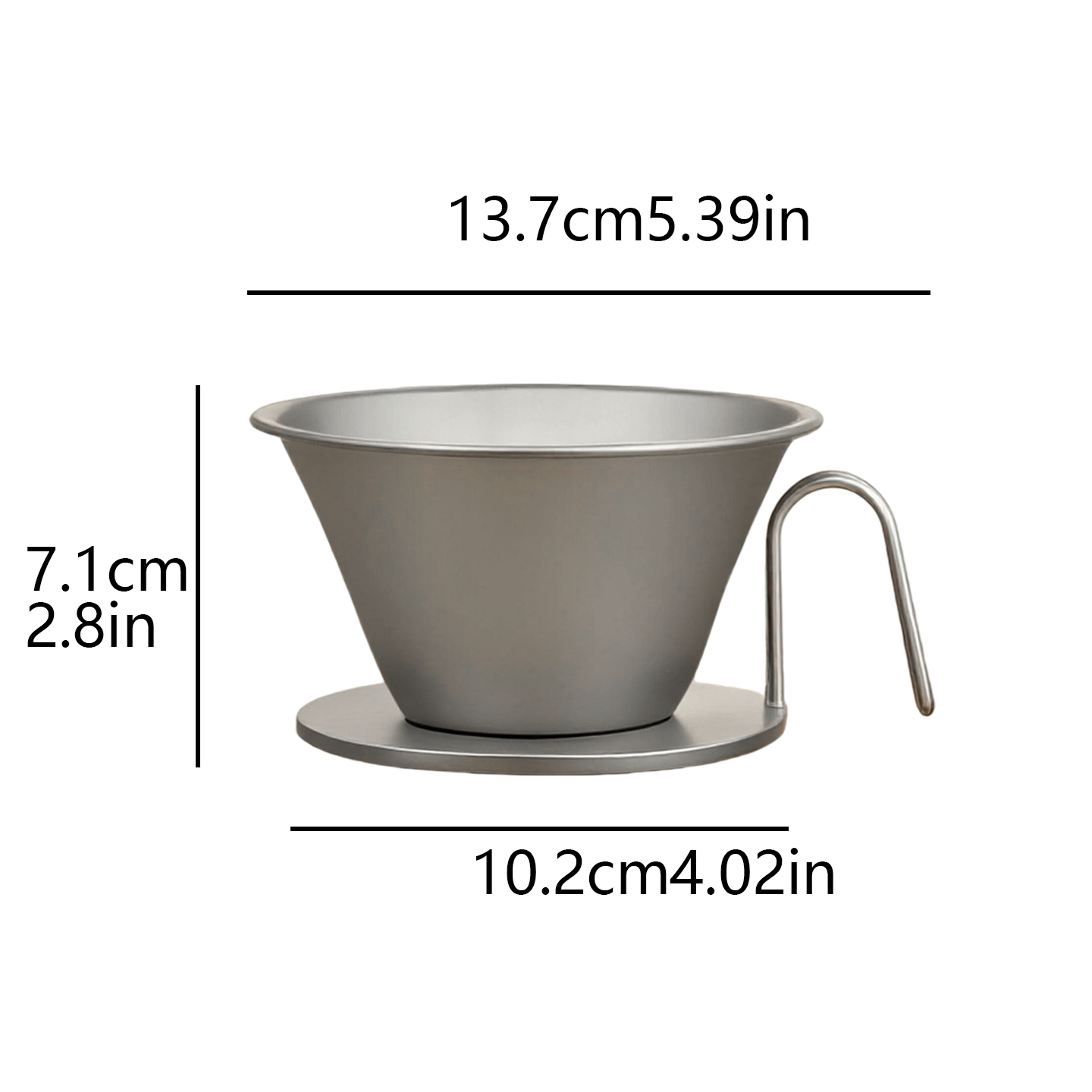 Kubek z filtrem do kawy z czys – Coffee Equipment With Name recenzja i cena
