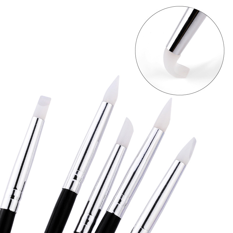 5 sztuk profesjonalny silikono – Group Head Brush recenzja i cena
