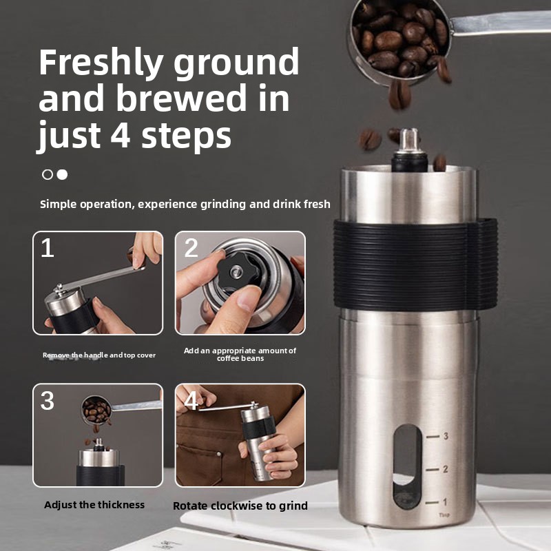 Przenośny ręczny ekspres do ka – Coffee Equipment Grinder recenzja i cena