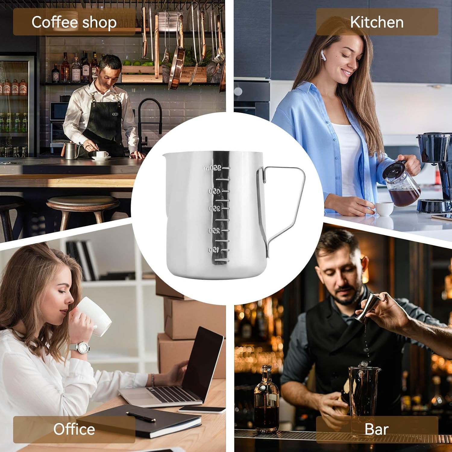 Dzbanek do spieniania mleka, d – Milk Steaming Pitcher recenzja i cena