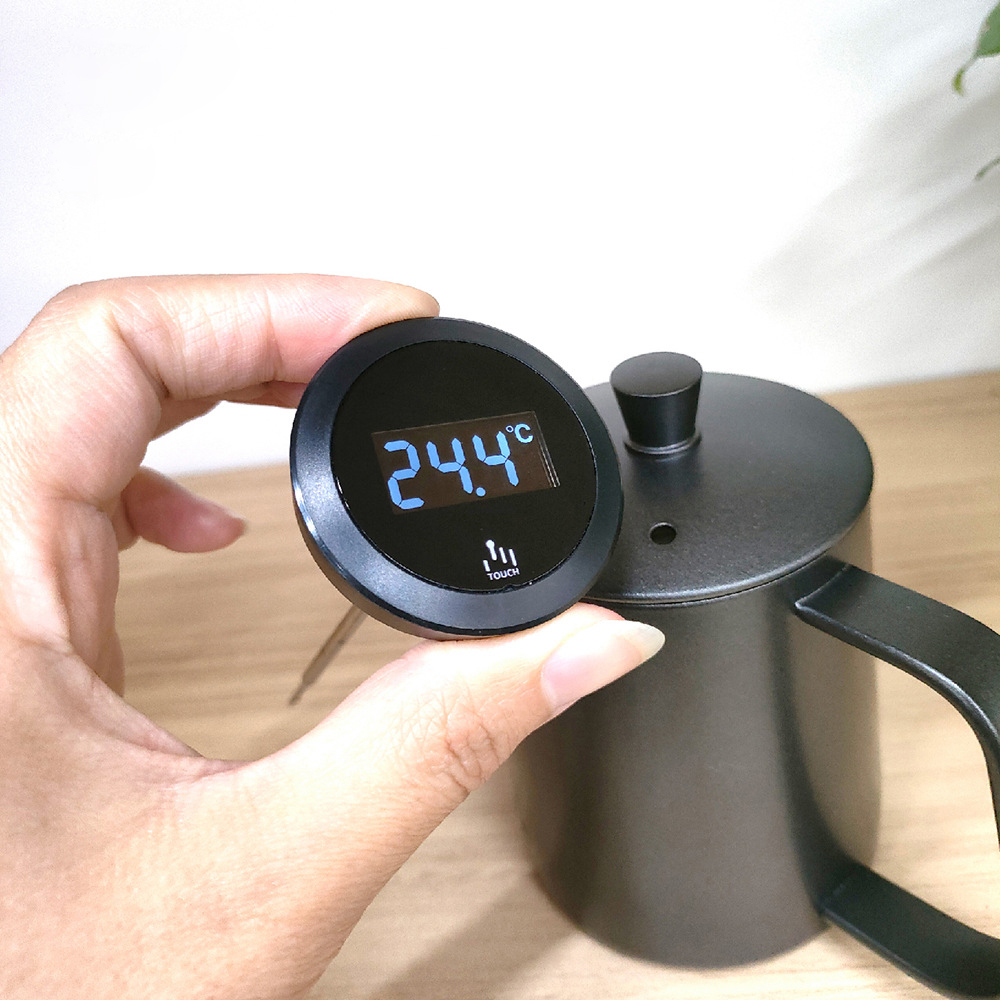 0 do 100 ℃   Termometr z ekran – Milk Steaming Pitcher recenzja i cena