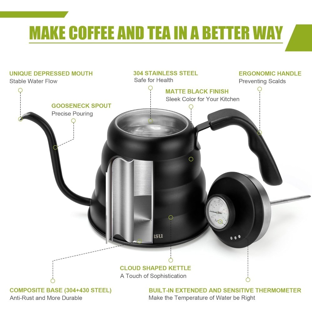 Dzbanek do kawy ze stali nierd – Coffee Quality Control recenzja i cena