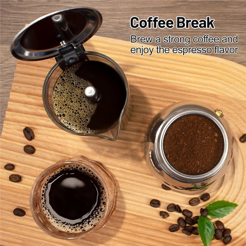 ABUI - Przezroczysty szklany e – Hero Coffee Equipment recenzja i cena