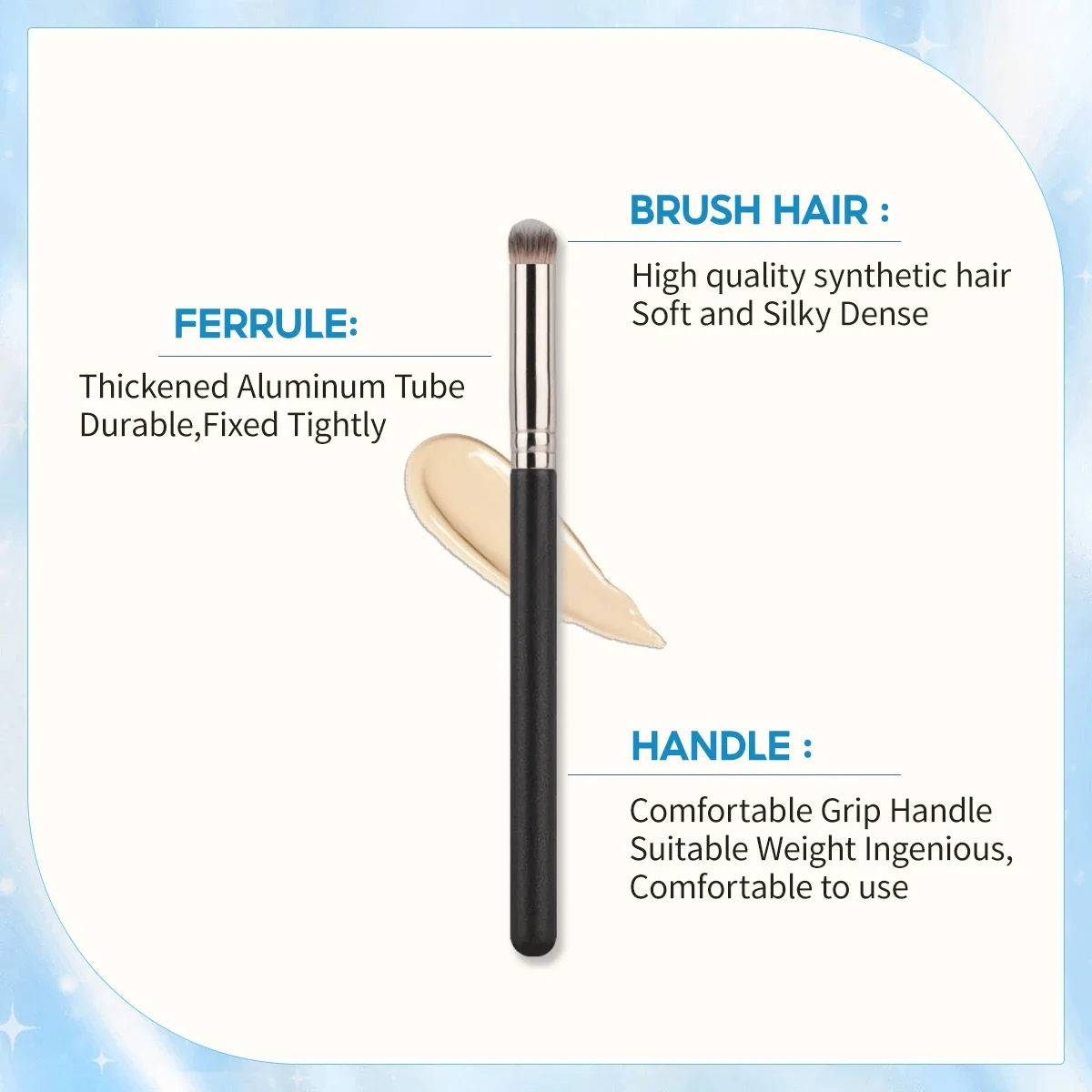 Pędzel do makijażu kątowy do k – Group Head Brush recenzja i cena